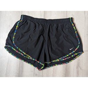Nike DRI-FIT Shorts Womens Size XXL Black 10K CLASSIC Running Shorts Ladies XXL